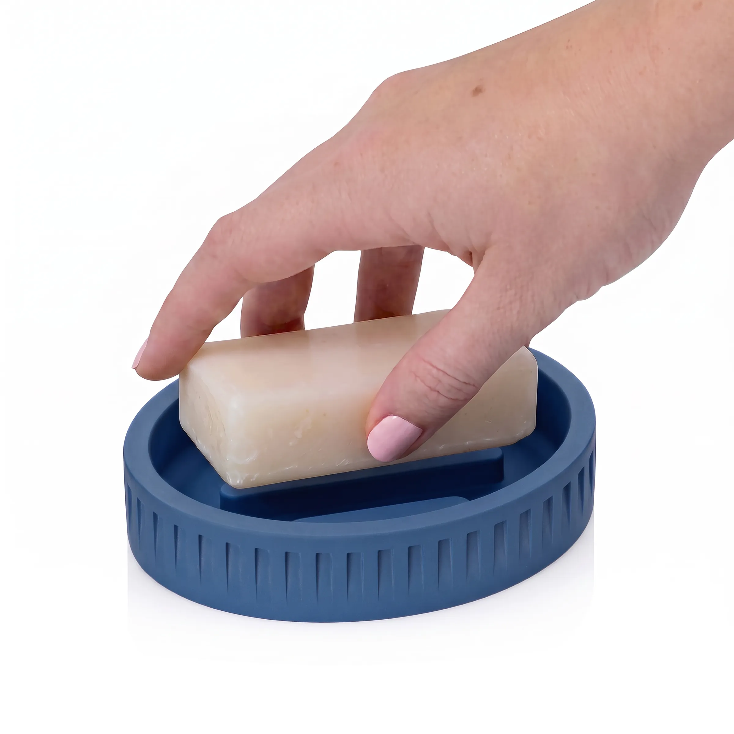 Soap dish Yuna mauve blue Soap dish Yuna mauve blue