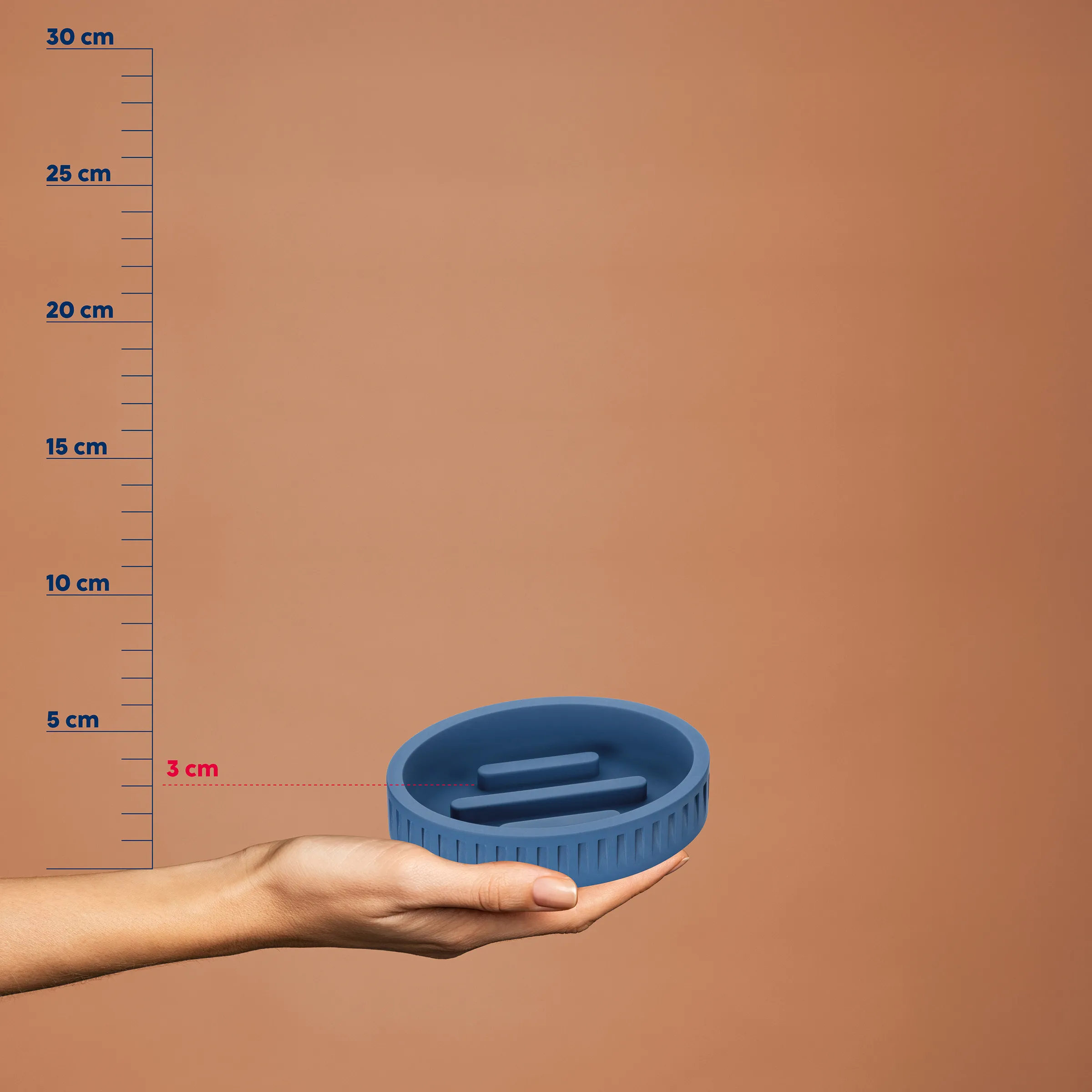 Soap dish Yuna mauve blue Soap dish Yuna mauve blue
