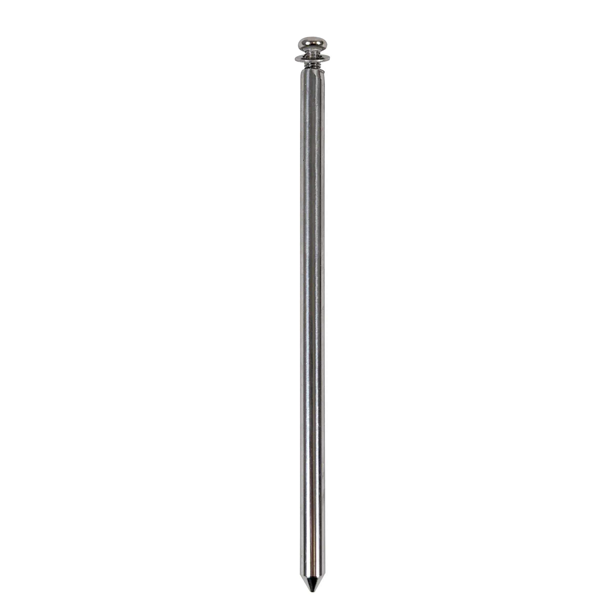 Präzisions-Stahlstift Werkzeug Langer, schlanker Stahlstift mit rundem Kopf und spitzer Spitze