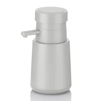 Weißer keramischer Seifenspender mit Pumpenaufsatz und ergonomischem Design