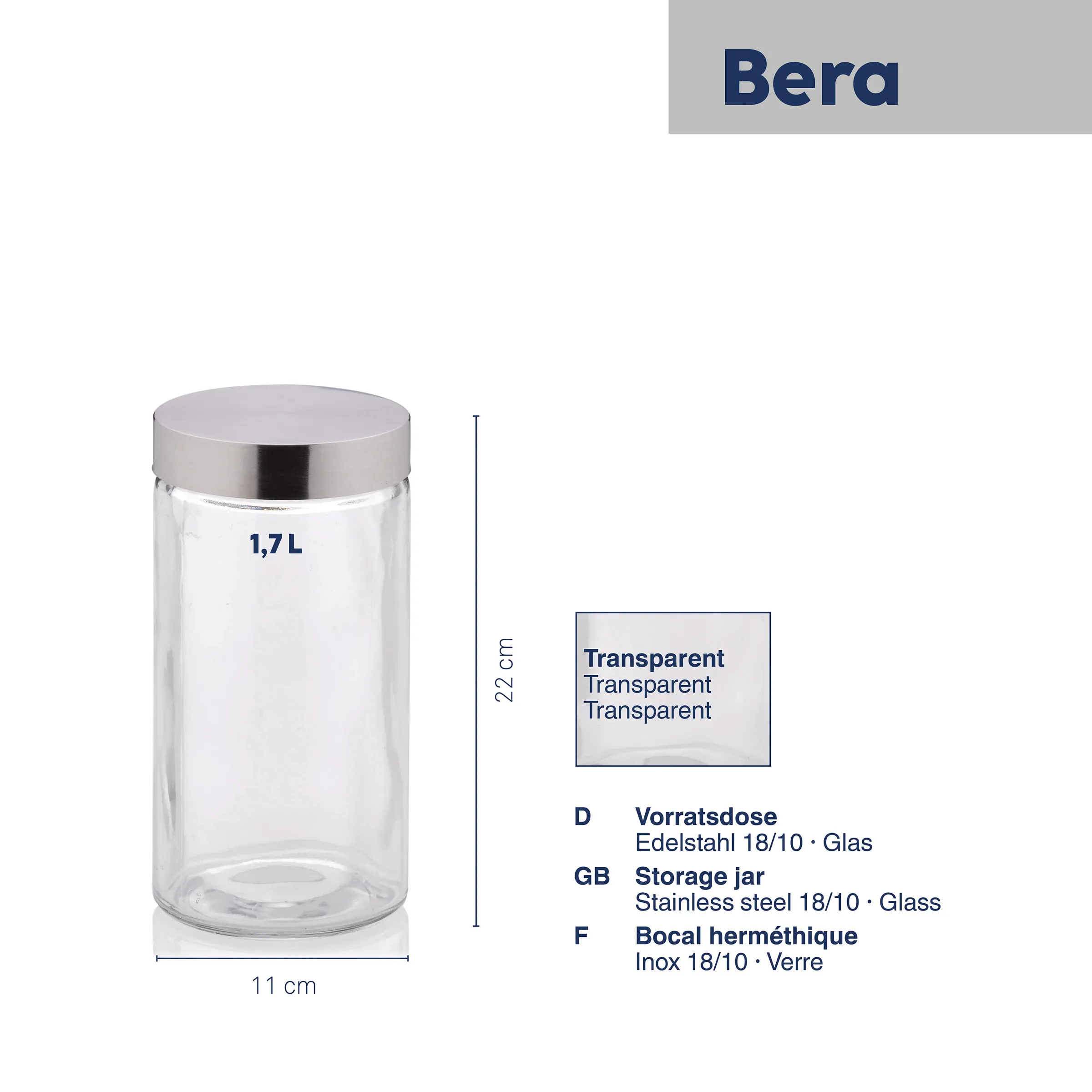 Vorratsdose Bera Vorratsdose Bera
