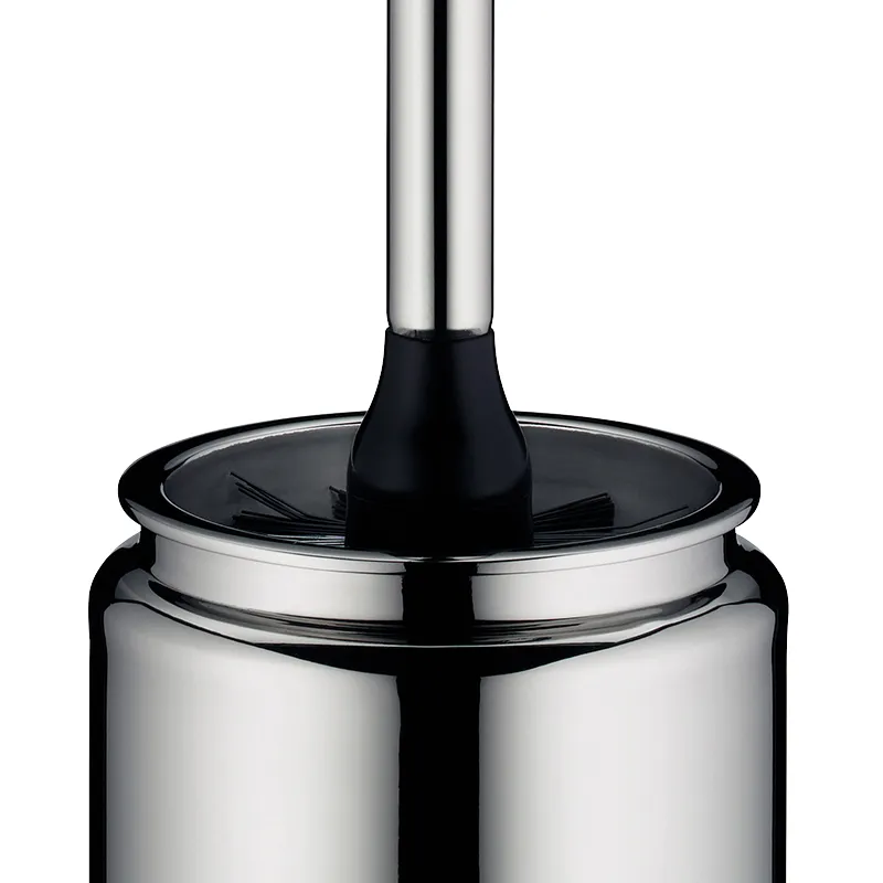 Zuckerdose Edelstahl mit Deckel und Löffel Edelstahl-Zuckerdose mit schwarzem Deckel und Zuckerlöffel, stilvolles Küchendesign