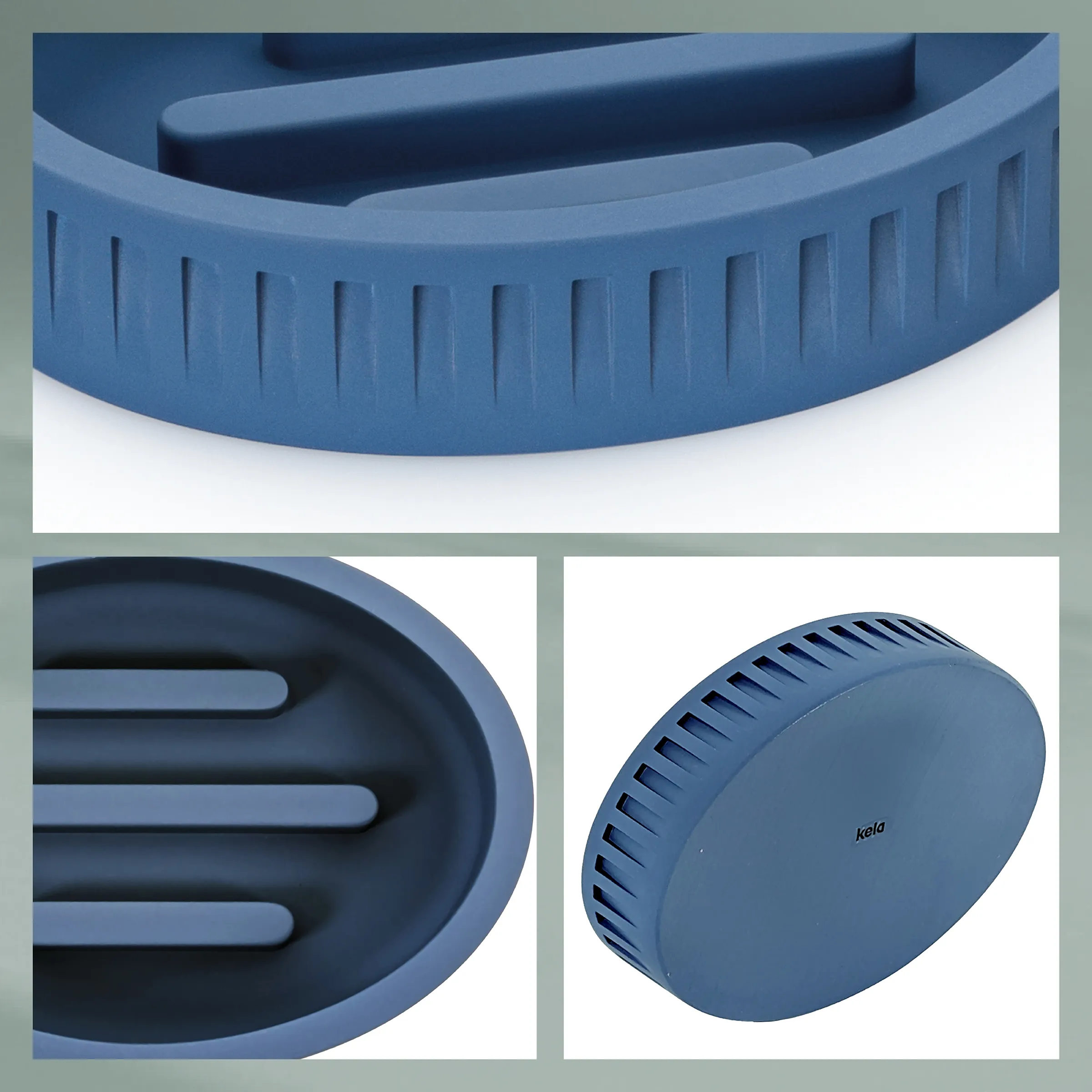 Soap dish Yuna mauve blue Soap dish Yuna mauve blue