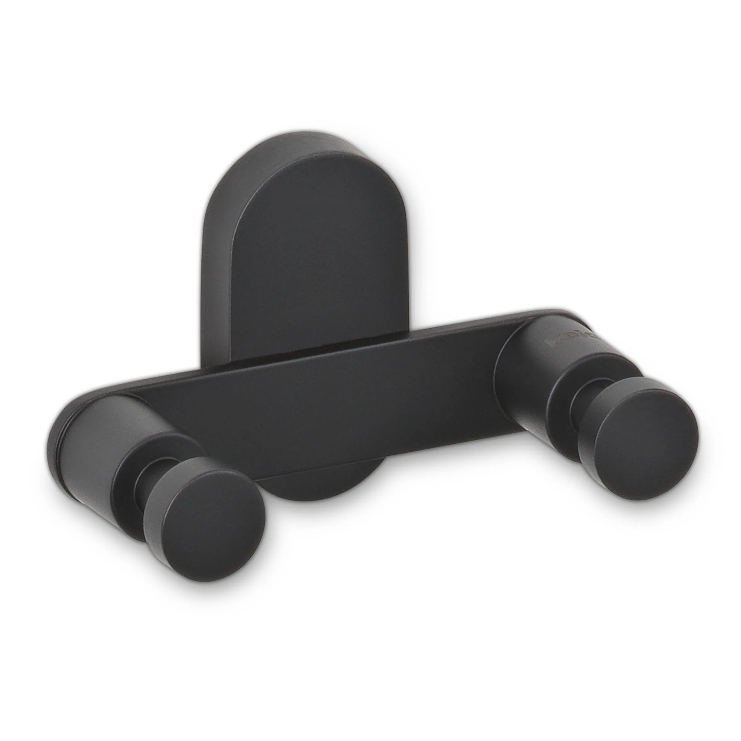 Schwarze Mobilitätshilfe mit drei Rädern und ergonomischem Design, bestehend aus Sitz und Griff