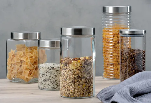 Vorratsbehälter aus Glas - Serien Bera, Baker Vorratsdosen aus Glas Bera von kela