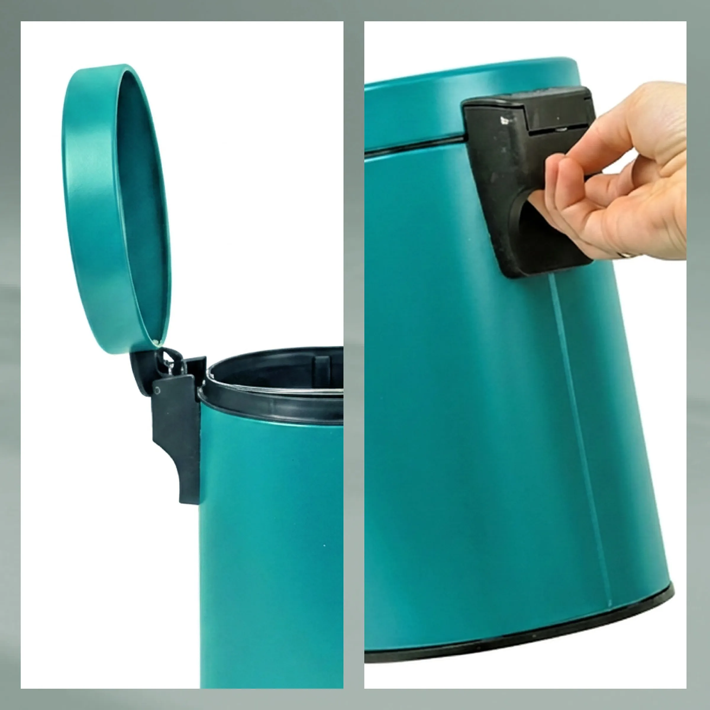 Dust bin Monaco azure geen