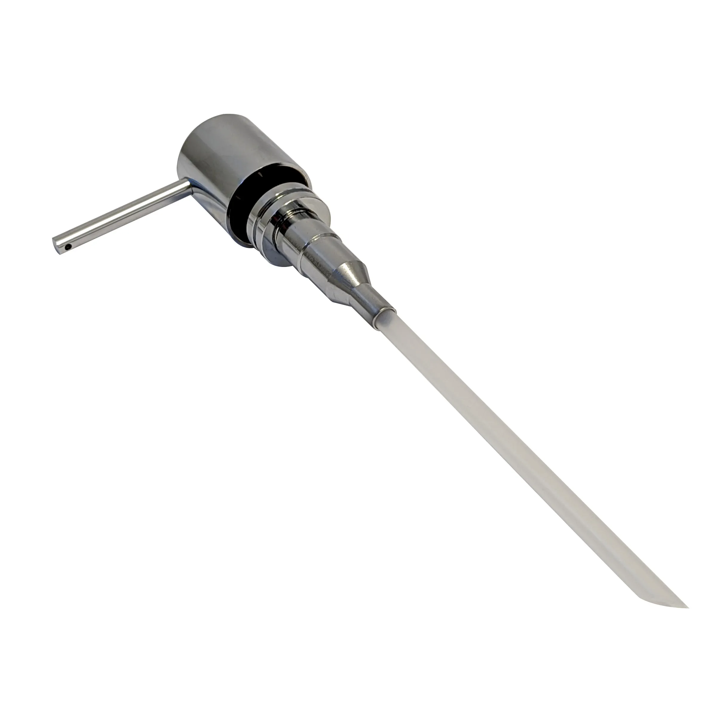 Couteau Chirurgical Instrument Médical Instrument chirurgical avec manche en métal et lame longue, mécanisme de levier latéral pour interventions médicales
