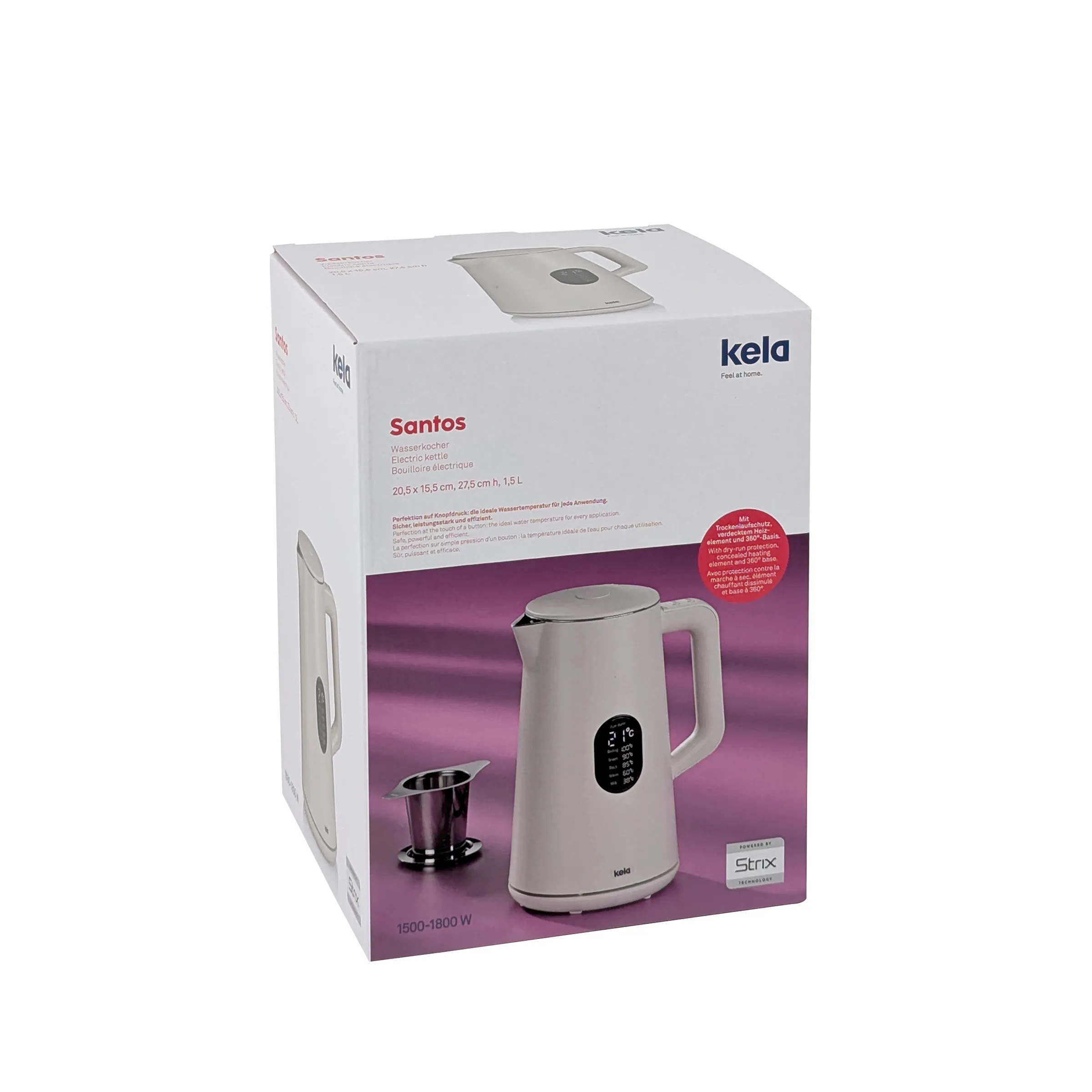 Santos electric kettle