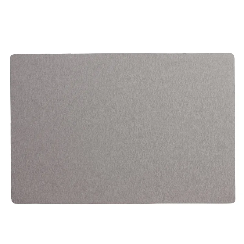 Grauer Mousepad Anti-Rutsch Ergonomisch Graue Mousepad mit abgerundeten Ecken auf weißem Hintergrund, minimalistisches Design