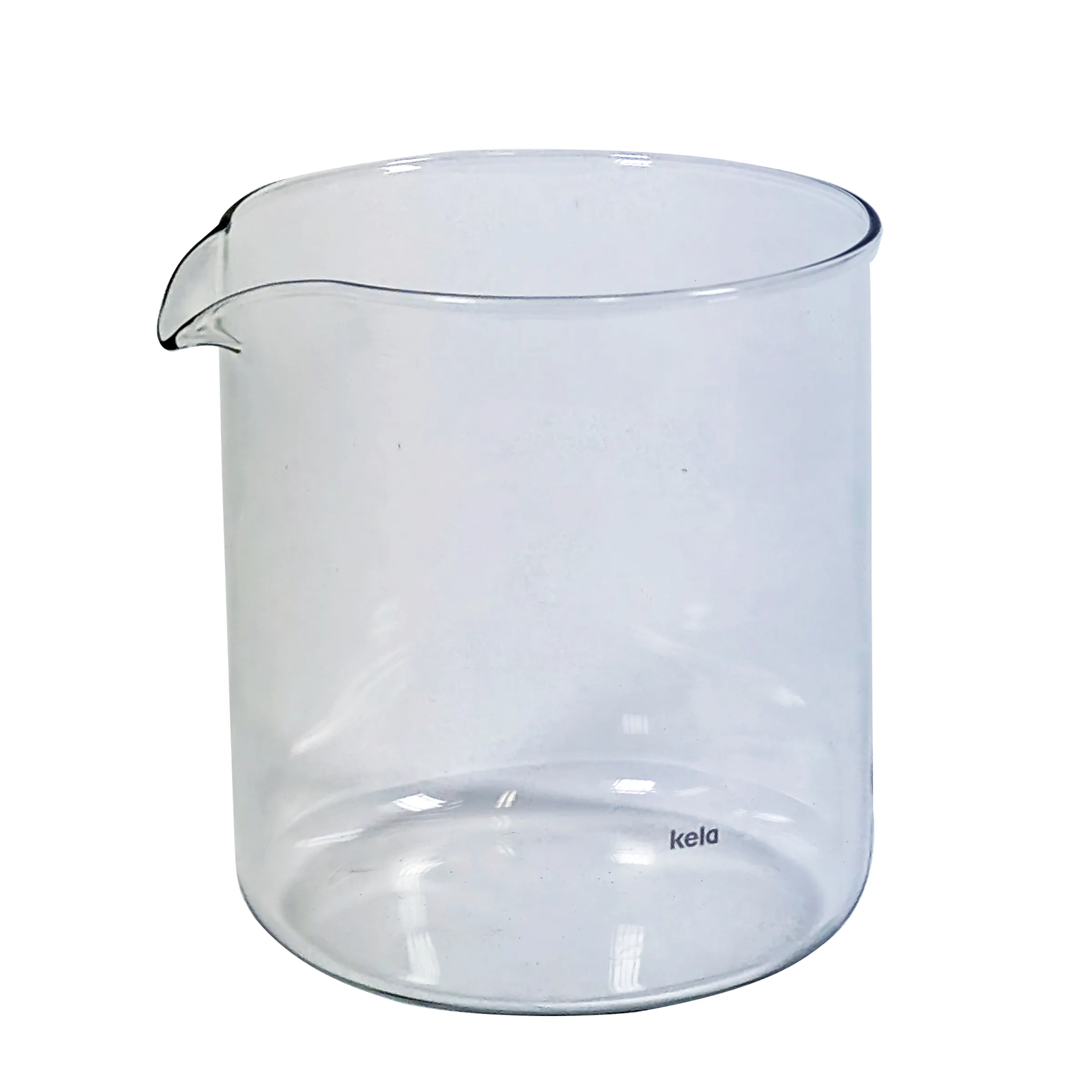 Glaskrug Kela - Transparent Servierkrug mit Ausguss Transparenter Glaskrug mit Ausguss der Marke Kela, ideal zum Mischen und Servieren von Getränken