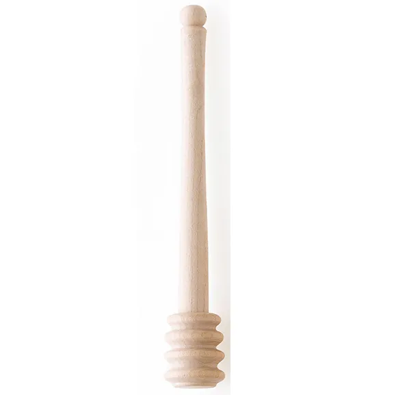 Holzstößel für Mörser - Küchengerät zum Zerkleinern Holzstößel mit langem Griff und gerillter Unterseite für Mörser, natürliche Holzfarbe