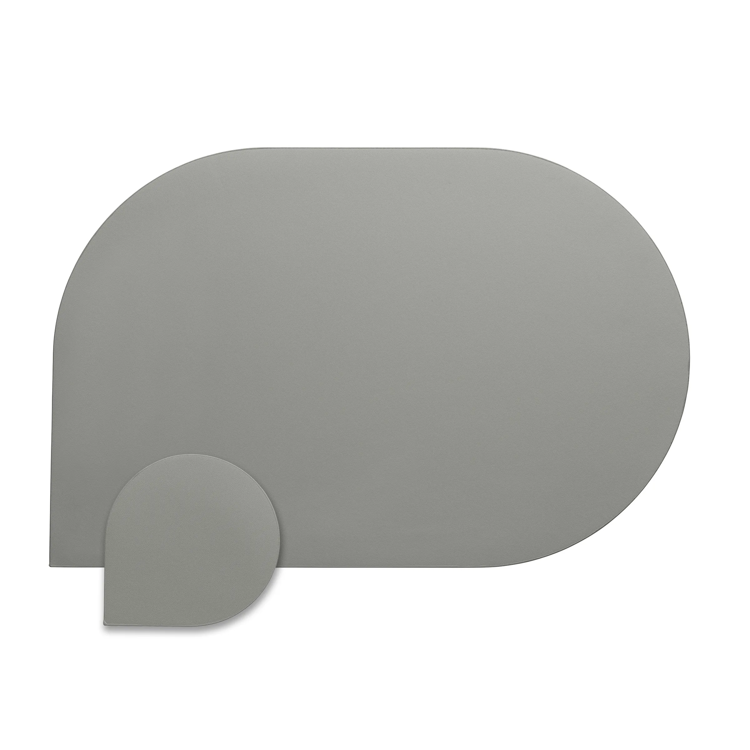 Sprechblase grau - Chat und Kommunikation Icon Graue Sprechblase mit abgerundeten Ecken und kleinerer Blase unten links auf weißem Hintergrund