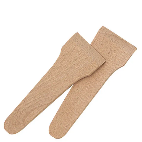 Baumwollsocken Beige - Komfortable Socken für jeden Tag Beige Baumwollsocken in Paarform, flach auf weißem Hintergrund angeordnet.